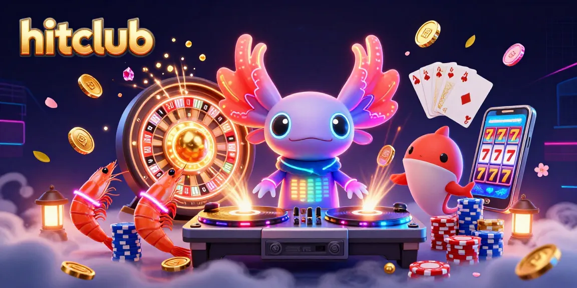 Experience the thrilling hitclub gaming scene with lively characters and action-packed visuals.