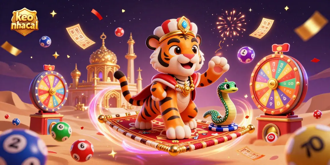 Engage with keo nha cai's thrilling games amidst a vibrant festival of color, excitement, and fortune.