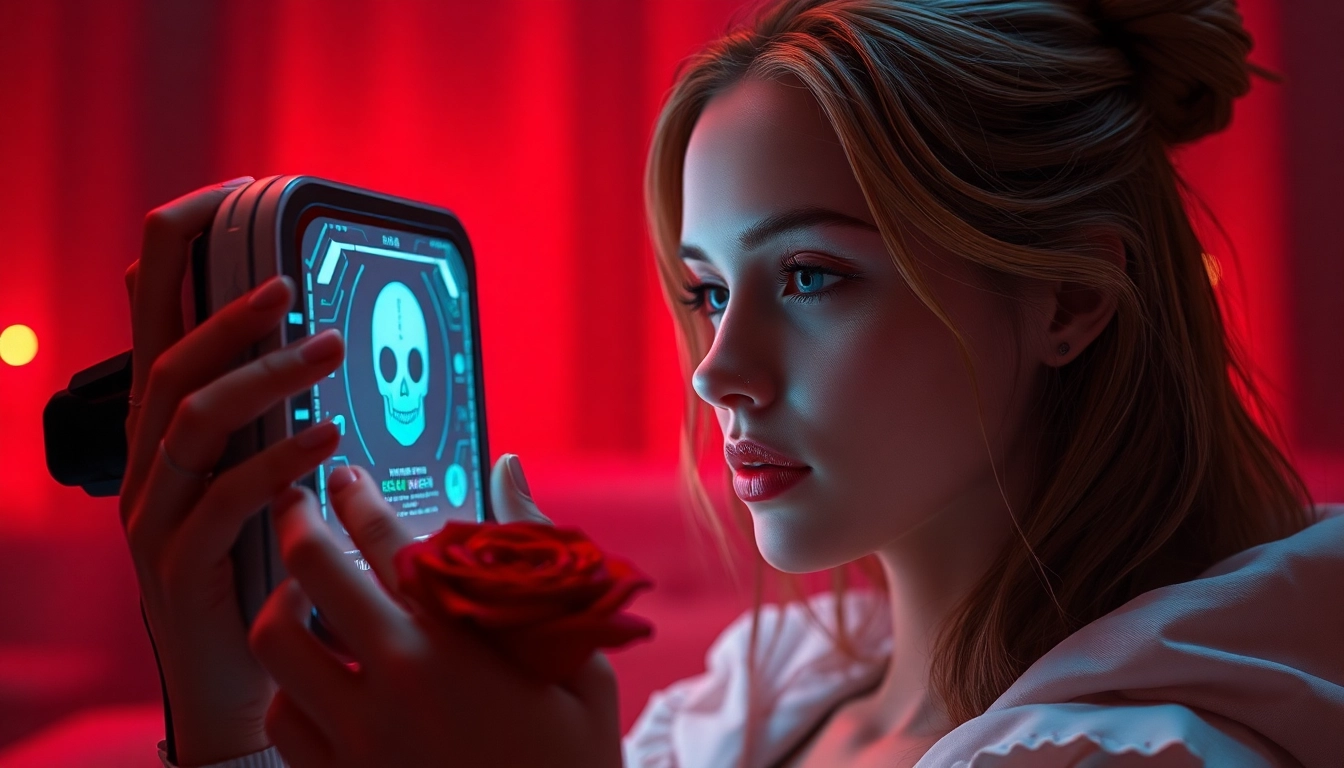 Engaging NSFW AI character interaction in a warm, intimate setting.